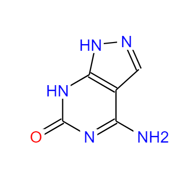 4-氨基-6-羟基吡唑[3,4-d]嘧啶,6H-Pyrazolo[3,4-d]pyrimidin-6-one,4-amino-1,7-dihydro-