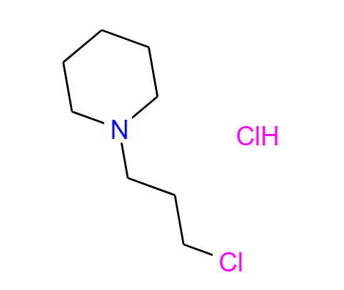 1-(3-氯丙基)哌啶 单盐酸盐,1-(3-Chloropropyl)piperidine hydrochloride (1:1)