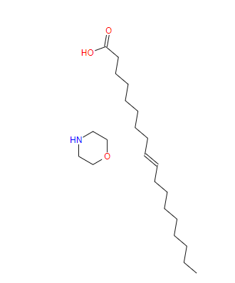 (Z)-9-十八烯酸与吗啉(1:1)的化合物,morpholine,octadec-9-enoic acid