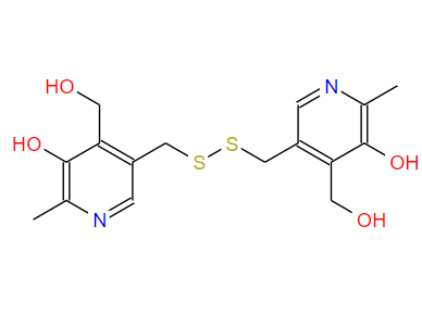 吡硫醇,5-[[[5-hydroxy-4-(hydroxymethyl)-6-methylpyridin-3-yl]methyldisulfanyl]methyl]-4-(hydroxymethyl)-2-methylpyridin-3-ol