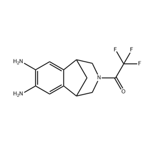 2,3,4,5-四氢-3-(三氟乙酰基)-1,5-甲桥-1H-3-苯并氮杂卓-7,8-二胺,2,3,4,5-Tetrahydro-3-(trifluoroacetyl)-1,5-methano-1H-3-benzazepine-7,8-diamine
