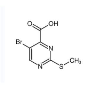 5-溴-2-(甲巯基)-4-嘧啶甲酸	