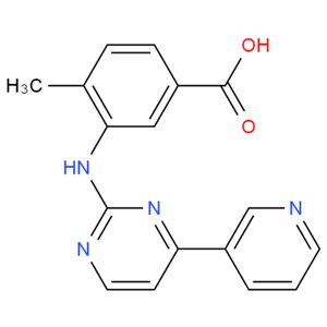4-甲基-3-[[4-(3-吡啶基)-2-嘧啶基]氨基]苯甲酸