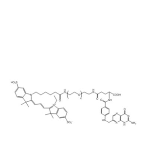 Cy3-PEG-Folate，Cy3-PEG-FA，Cy3-聚乙二醇-葉酸