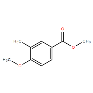 3-甲基-4-甲氧基苯甲酸甲酯,Methyl4-methoxy-3-methylbenzoate