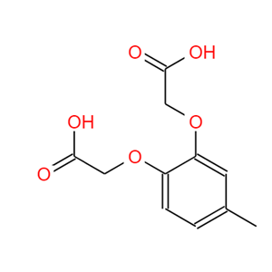 4-甲基苯磷二酚-0,0-乙酸,Acetic acid,2,2