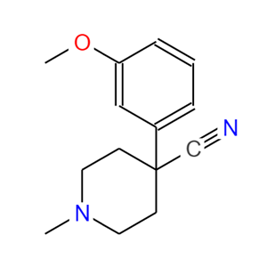4-氰基-4-(3-甲氧苯基)-1-甲基哌啶,4-Piperidinecarbonitrile,4-(3-methoxyphenyl)-1-methyl-