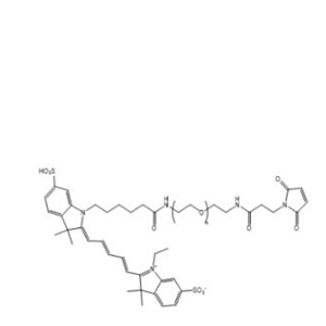 Cy5-聚乙二醇-马来酰亚胺