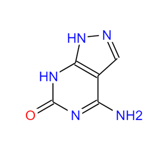 4-氨基-6-羟基吡唑[3,4-d]嘧啶,6H-Pyrazolo[3,4-d]pyrimidin-6-one,4-amino-1,7-dihydro-