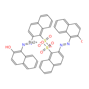 C.I.颜料红49:1,barium(2+),2-[(2E)-2-(2-oxonaphthalen-1-ylidene)hydrazinyl]naphthalene-1-sulfonate