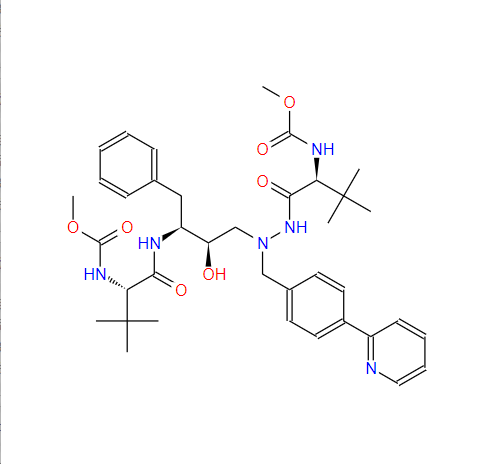 阿扎那韋雜質(zhì)1,(3S,8R,9S,12S)-3,12-Bis(1,1-diMethylethyl)-8-hydroxy-4,11-dioxo-9-(phenylMethyl)-6-[[4-(2-pyridinyl)phenyl]Methyl]-,2,5,6,10,13-pentaazatetradecanedioic Acid 1,14-DiMethyl Ester