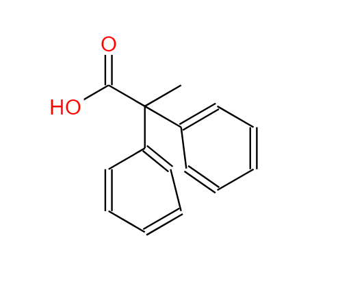 2,2-二苯基丙酸,Benzeneacetic acid, a-methyl-a-phenyl-
