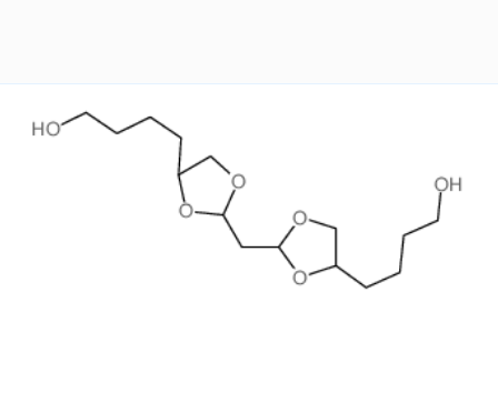 4-[2-[[4-(4-hydroxybutyl)-1,3-dioxolan-2-yl]methyl]-1,3-dioxolan-4-yl]butan-1-ol,4-[2-[[4-(4-hydroxybutyl)-1,3-dioxolan-2-yl]methyl]-1,3-dioxolan-4-yl]butan-1-ol