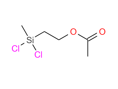 2-(二氯甲基硅烷基)乙基乙酸酯,2-(dichloromethylsilyl)ethyl acetate