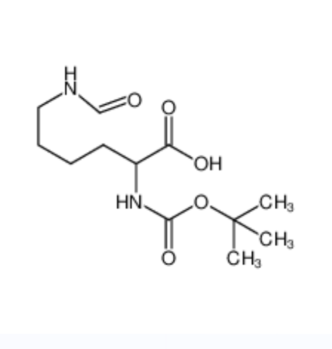 N-叔丁氧羰基-N'-甲酰基-L-赖氨酸,(2S)-6-formamido-2-[(2-methylpropan-2-yl)oxycarbonylamino]hexanoic acid