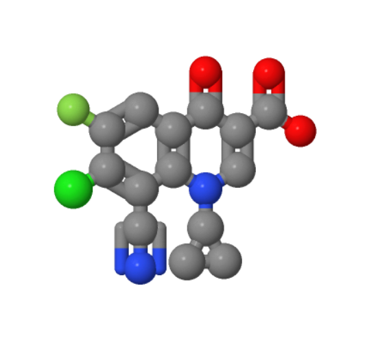 3-喹啉羧酸,3-Quinolinecarboxylic acid,7-chloro-8-cyano-1-cyclopropyl-6-fluoro-1,4-dihydro-4-oxo-