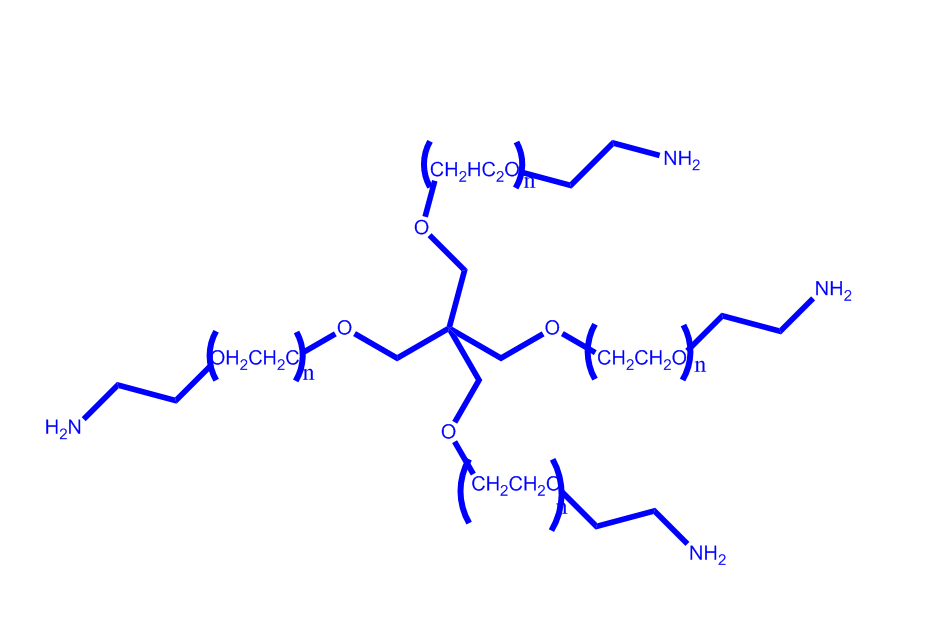 四臂-聚乙二醇-氨基,4-arm-PEG-NH2