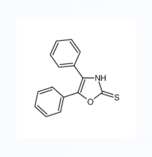 4,5-二苯基-4噁唑啉,4,5-DIPHENYL-2-MERCAPTOOXAZOLE