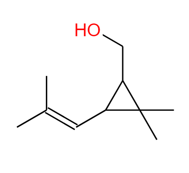 菊醇,顺反异构体混合物,TRANS-CHRYSANTHEMYL ALCOHOL