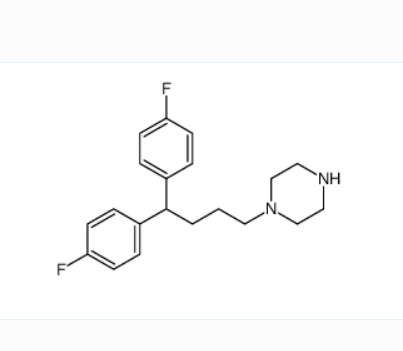 1-[4,4-双(4-氟苯基)丁基]哌嗪,1-[4,4-bis(4-fluorophenyl)butyl]piperazine