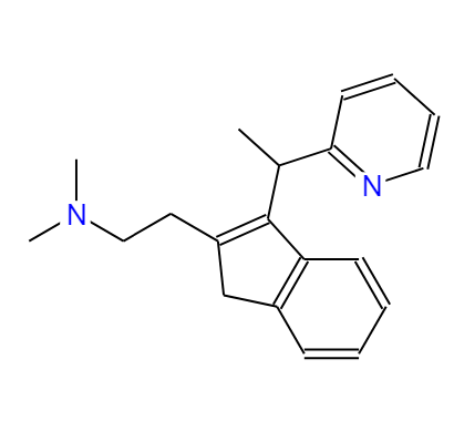 二甲茚定,dimethindene