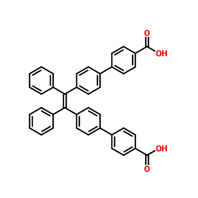 1,1'-联苯]-4-羧酸，4'-[2-(4'-羧基[1,1'-联苯]-4-基)-1,2-二苯基乙烯基]-,1,1'-Biphenyl]-4-carboxylic acid, 4'-[2-(4'-carboxy[1,1'-biphenyl]-4-yl)-1,2-diphenylethenyl]-