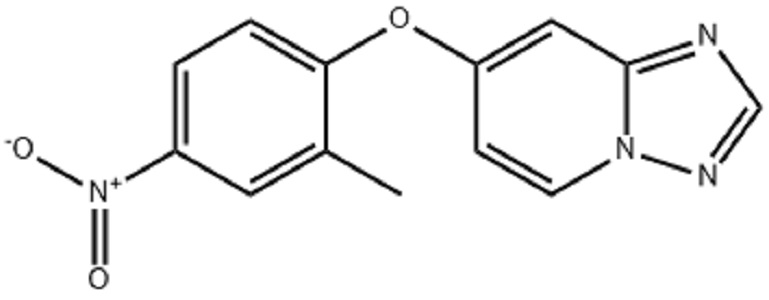 妥卡替尼N4,[1,2,4]Triazolo[1,5-a]pyridine, 7-(2-methyl-4-nitrophenoxy)-