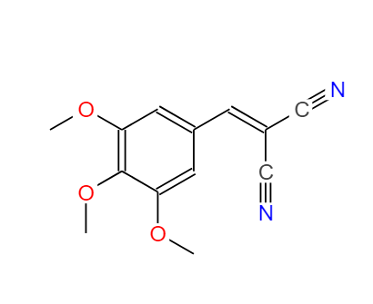 [(3,4,5-三甲氧基苯基)亚甲基]丙二腈,Propanedinitrile,2-[(3,4,5-trimethoxyphenyl)methylene]-