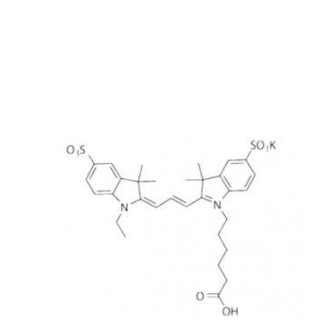 水溶性Cy3 COOH/羧基羧酸(Ethyl),Sulfo-Cy3 COOH