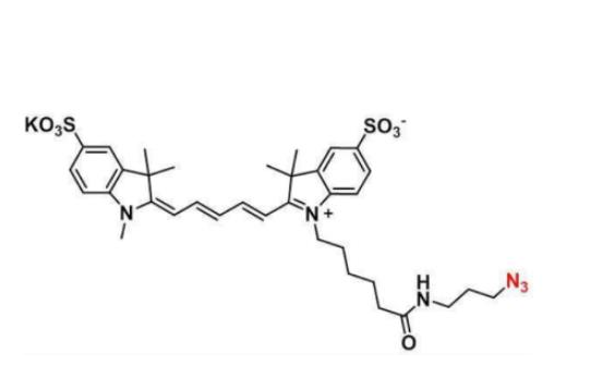 水溶性Cy5 疊氮,diSulfo-Cy5 azide/N3