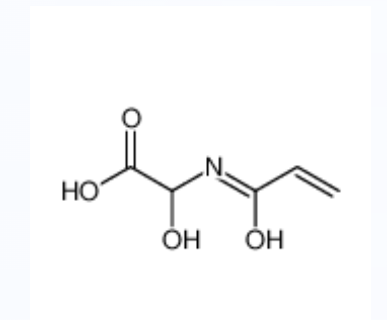 2-羟基-2-[(1-氧代-2-丙烯基)氨基]乙酸,2-hydroxy-2-(prop-2-enoylamino)acetic acid