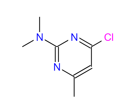 (4-氯-6-甲基嘧啶-2-基)二甲基胺,4-chloro-N,N,6-trimethylpyrimidin-2-amine