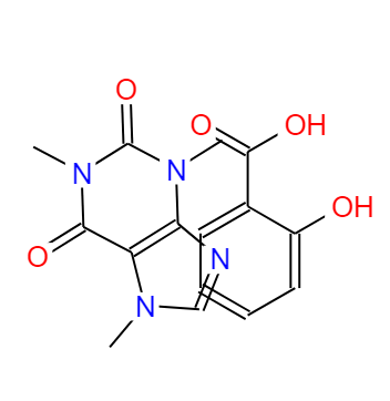 柳酸咖啡鹼,2-hydroxybenzoic acid,1,3,7-trimethylpurine-2,6-dione