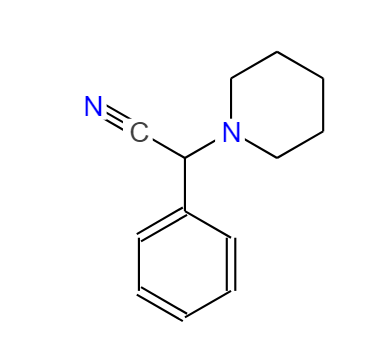 2-苯基-2-哌啶乙腈,2-phenyl-2-(1-piperidyl)acetonitrile