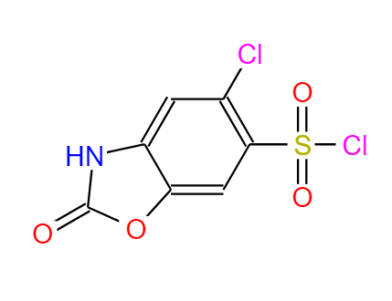 5-氯-2-氧代-2,3-二氢-1,3-苯并噁唑-6-磺酰氯,5-Chloro-2,3-dihydro-2-oxobenzoxazole-6-sulfonic acid chloride