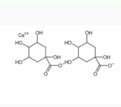 二(1,3,4,5-四羟基环己烷甲酸)钙,calcium bis(1,3,4,5-tetrahydroxycyclohexanecarboxylate)