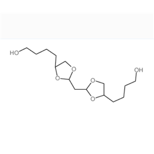 4-[2-[[4-(4-hydroxybutyl)-1,3-dioxolan-2-yl]methyl]-1,3-dioxolan-4-yl]butan-1-ol,4-[2-[[4-(4-hydroxybutyl)-1,3-dioxolan-2-yl]methyl]-1,3-dioxolan-4-yl]butan-1-ol