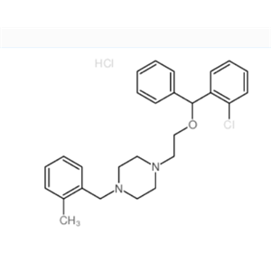 5576-62-5 1-[苯基甲氧基]乙基]-4-[(邻甲苯基)甲基]哌嗪二盐酸盐