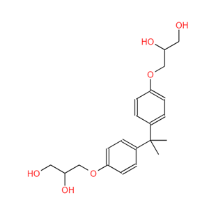 丙二酚四异丙醇醚,2,2-bis[4-(2,3-dihydroxypropoxy)phenyl]propane