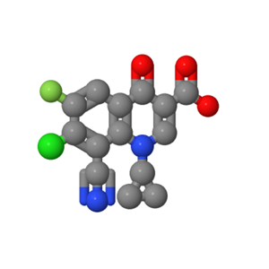 3-喹啉羧酸,3-Quinolinecarboxylic acid,7-chloro-8-cyano-1-cyclopropyl-6-fluoro-1,4-dihydro-4-oxo-
