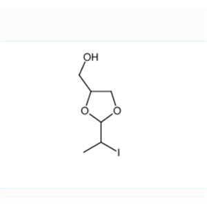 碘丙甘油,2-(1-iodoethyl)-1,3-dioxolan-4-ylmethanol