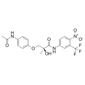 N-[4-硝基-3-(三氟甲基)苯基]-(2S)-3-[4-(乙酰基氨基)苯氧基]-2-羟基-2-甲基丙酰胺,Andarine