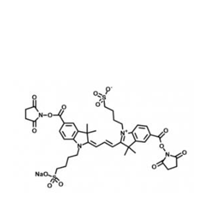 diSulfo-Cy3 bis-NHS ester，CY3-NHS(Bis)琥珀酰亚胺活化酯  