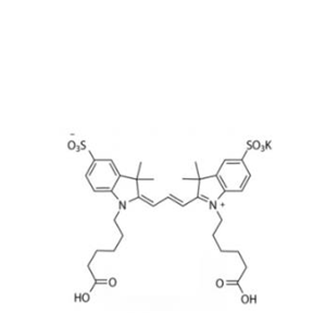 diSulfo-Cy3 acid/COOH/羧基羧酸(Di)，CAS:146397-17-3