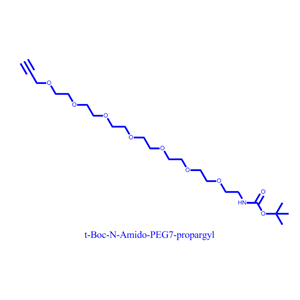t-Boc-N-Amido-PEG7-propargyl
