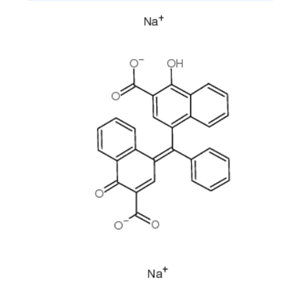 萘铬绿,2-Naphthalenecarboxylicacid,4-[(3-carboxy-4-hydroxy-1-naphthalenyl)phenylmethylene]-1,4-dihydro-1-oxo-,sodium salt (1:2)