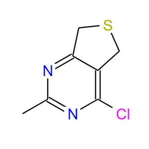 5719-46-0 4-氯-5,7-二氢-2-甲基-噻吩并[3,4-D]嘧啶