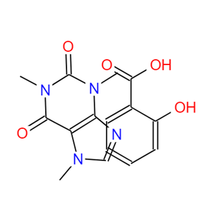 柳酸咖啡鹼,2-hydroxybenzoic acid,1,3,7-trimethylpurine-2,6-dione