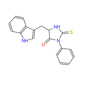 苯基硫代乙内酰脲-色氨酸,4-Imidazolidinone,5-(1H-indol-3-ylmethyl)-3-phenyl-2-thioxo-