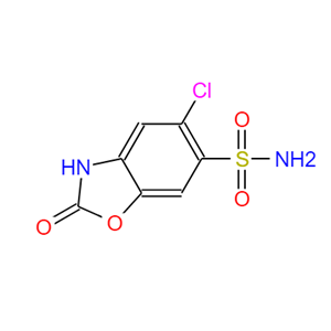 5-氯-2,3-二氢-2-氧代苯并恶唑-6-磺酰胺,5-chloro-2,3-dihydro-2-oxobenzoxazole-6-sulphonamide